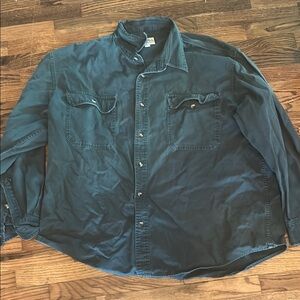 Cabela's Blue Lightweight Shirt Jacket